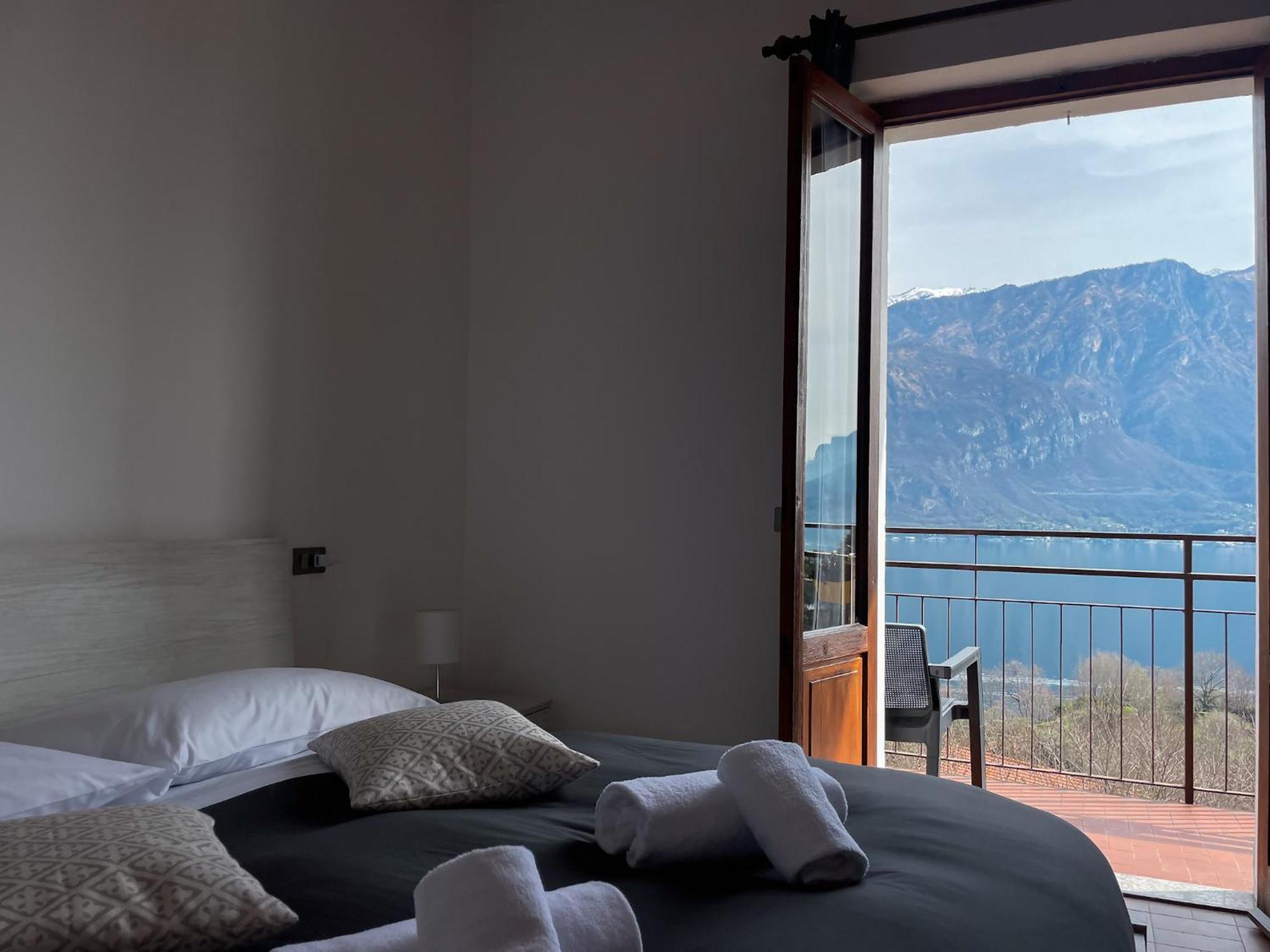 Appartamento Tivano Balcone Con Vista Lago 벨라지오 외부 사진