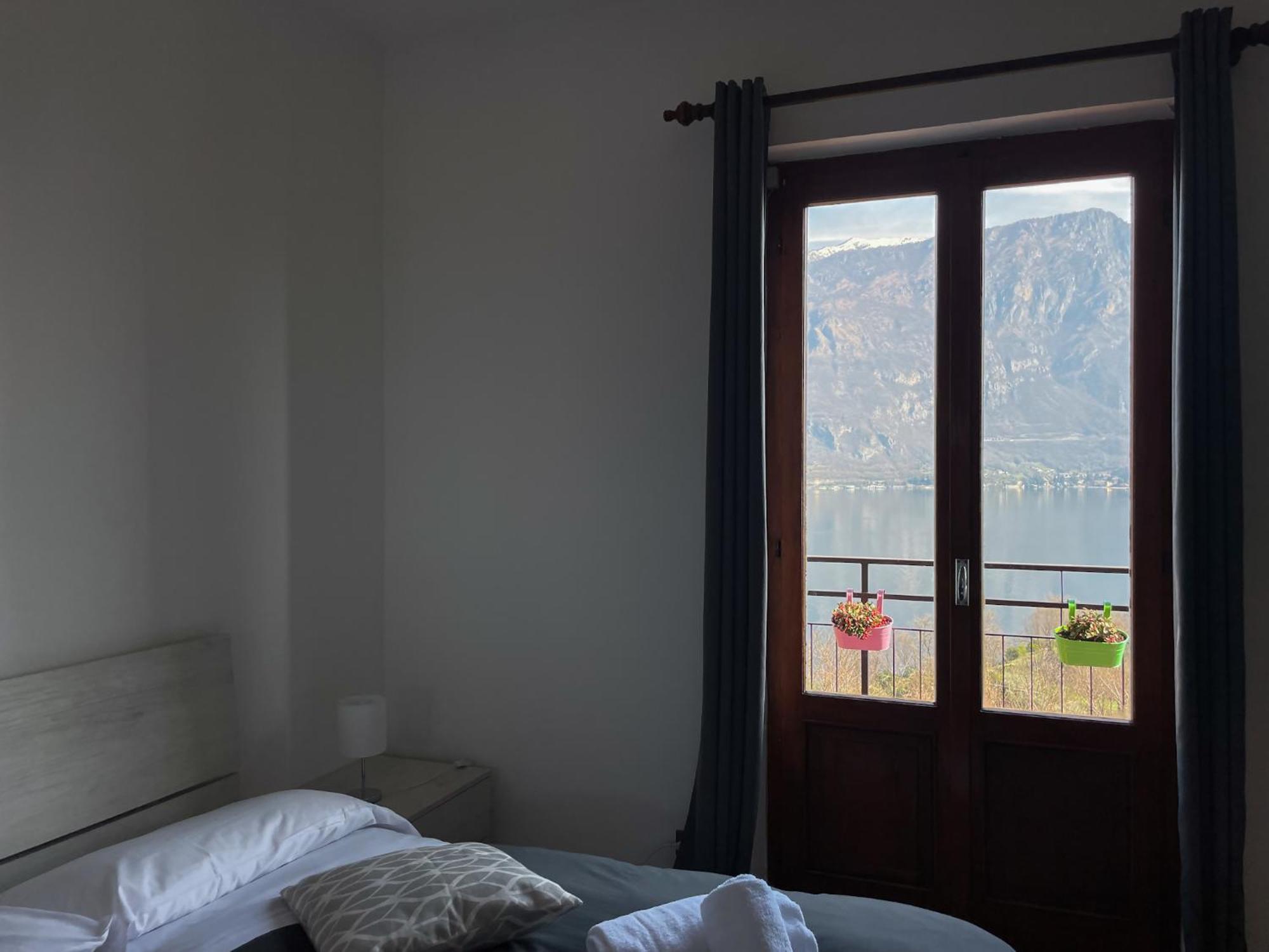 Appartamento Tivano Balcone Con Vista Lago 벨라지오 외부 사진